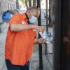 Transit Shelter Hand Sanitizers