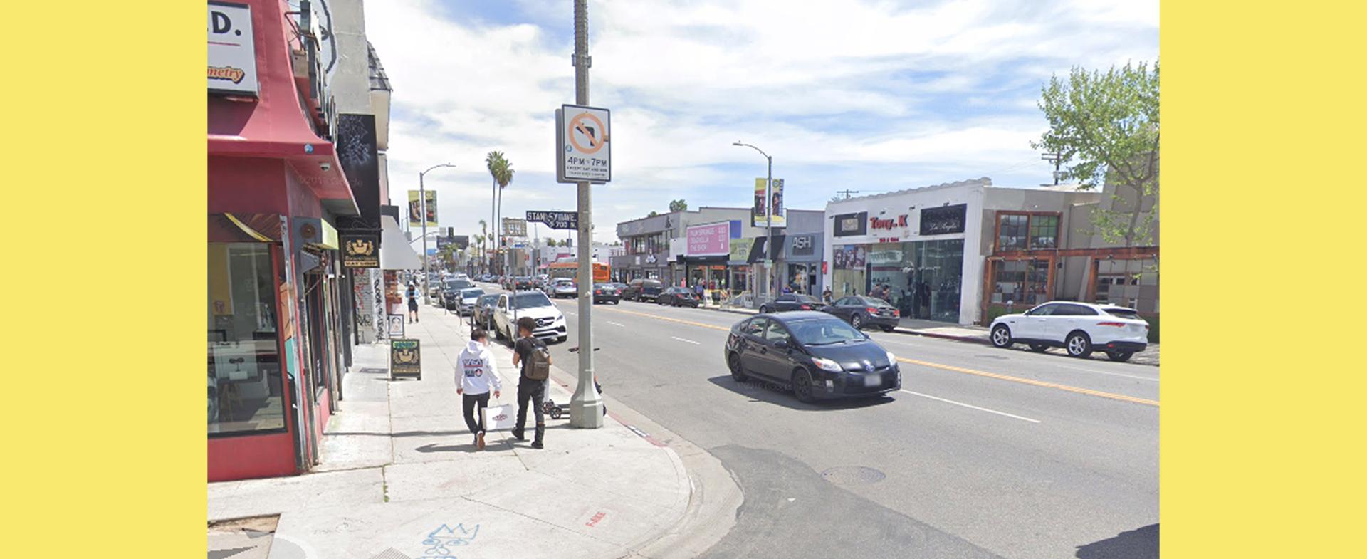 Melrose Avenue Pedestrian Improvement Project Bureau of Street